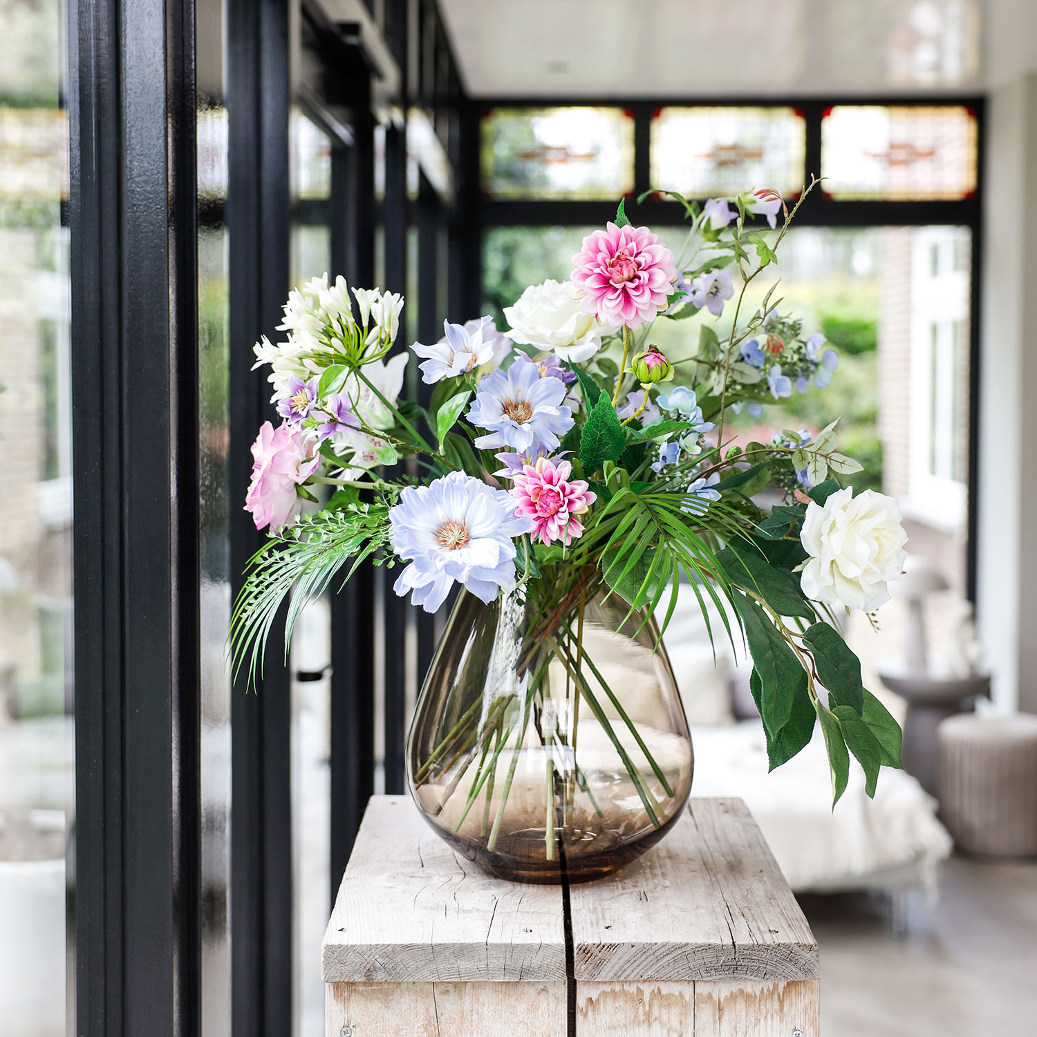 zijden bloemen