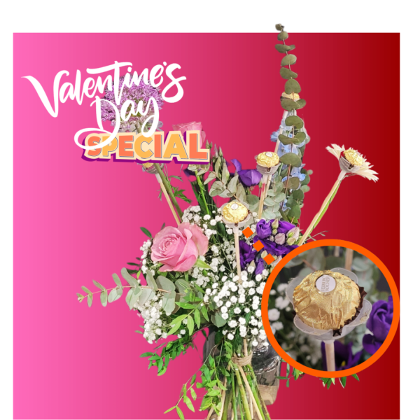 chocolade bloemen boeket